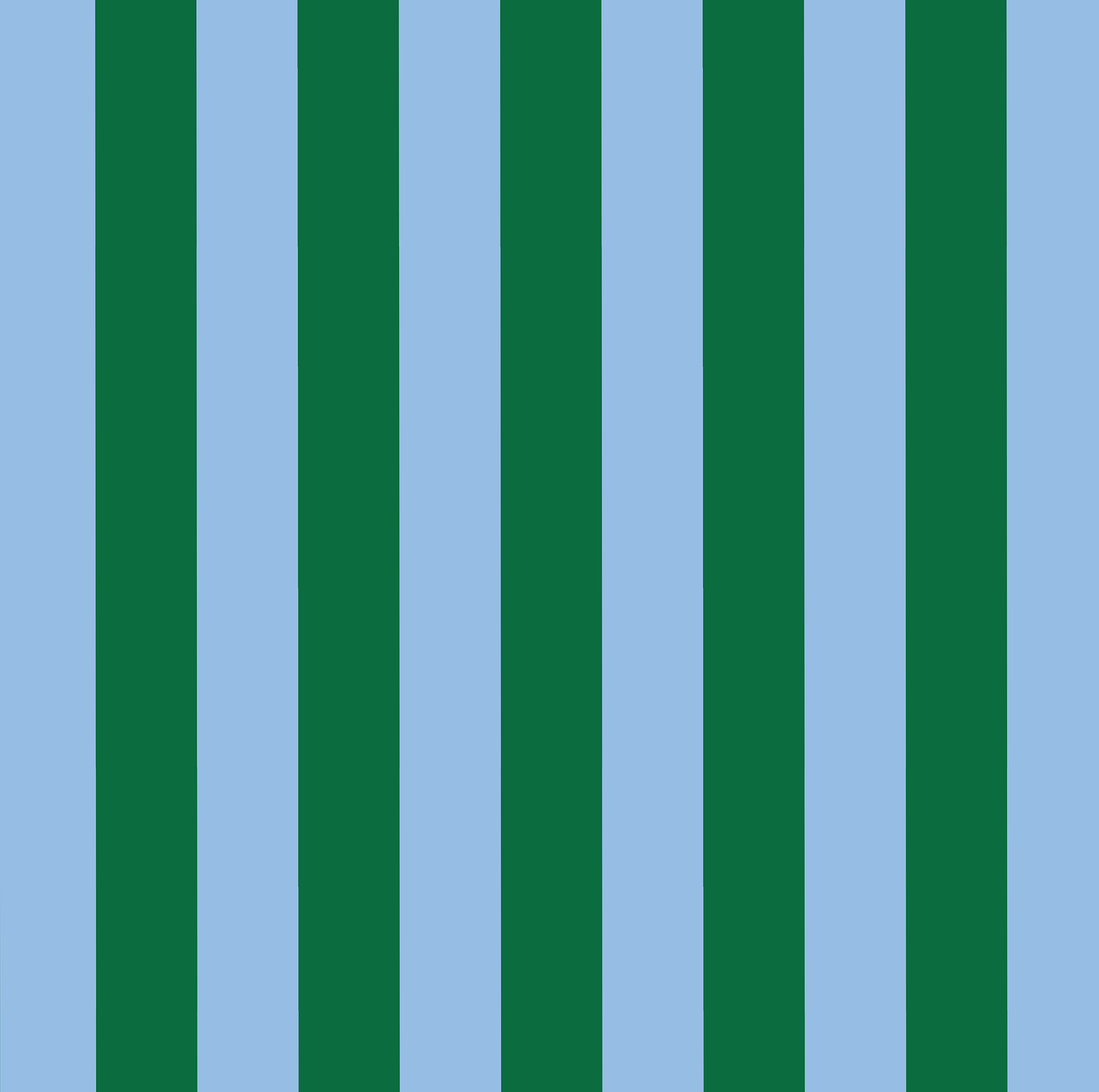 Green Blue Stripe Pencil Case
