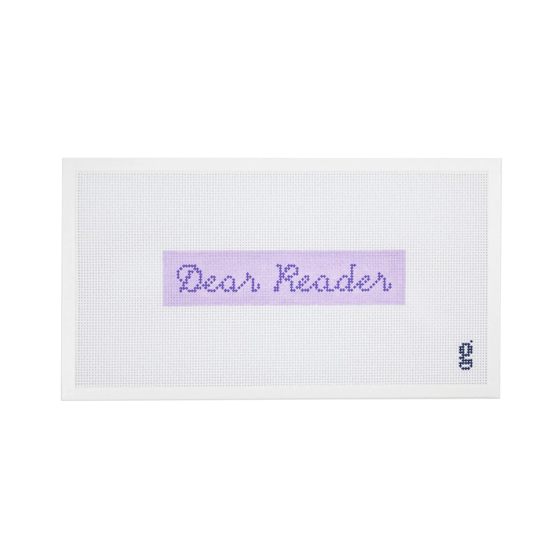 Dear Reader Canvas