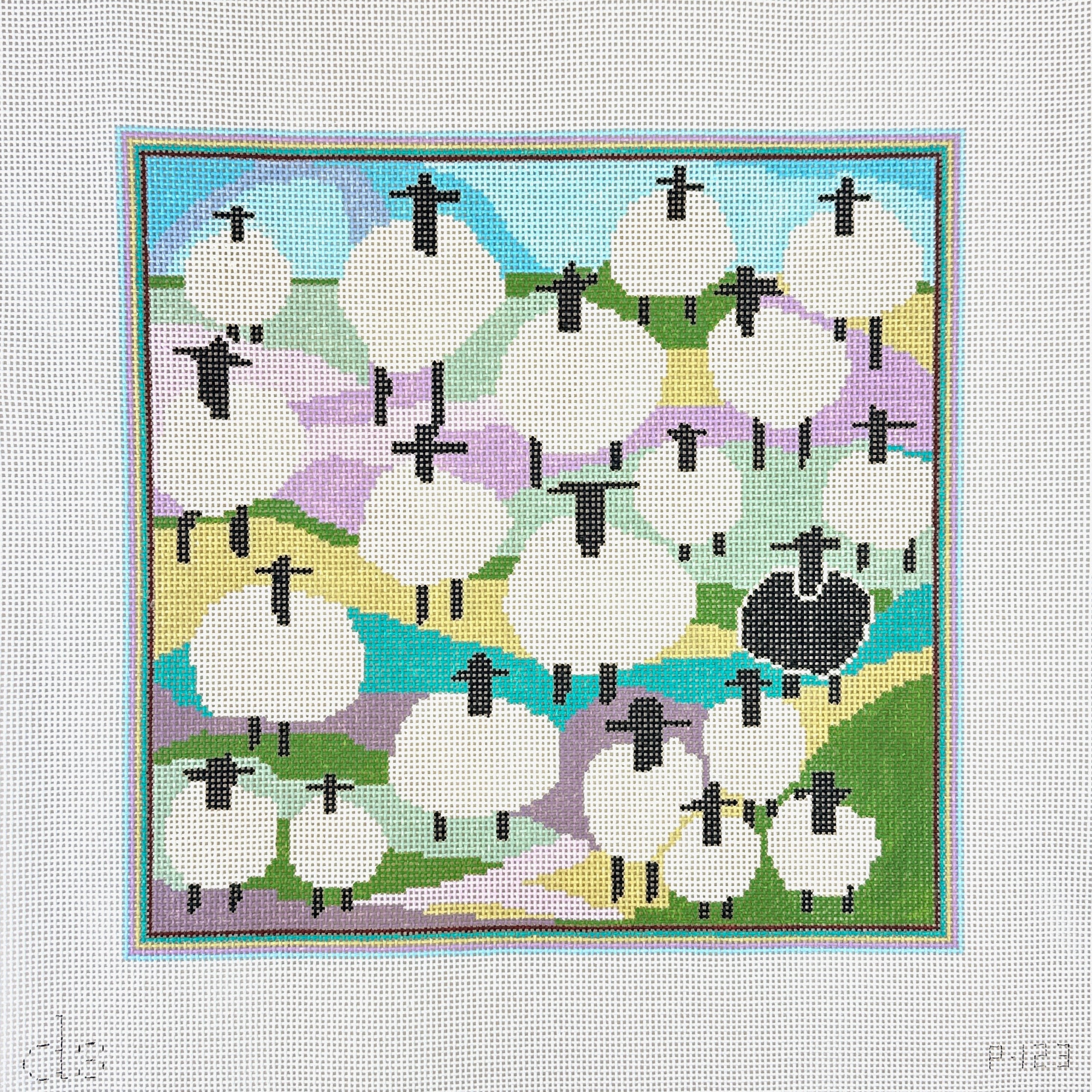 Counting Sheep Canvas