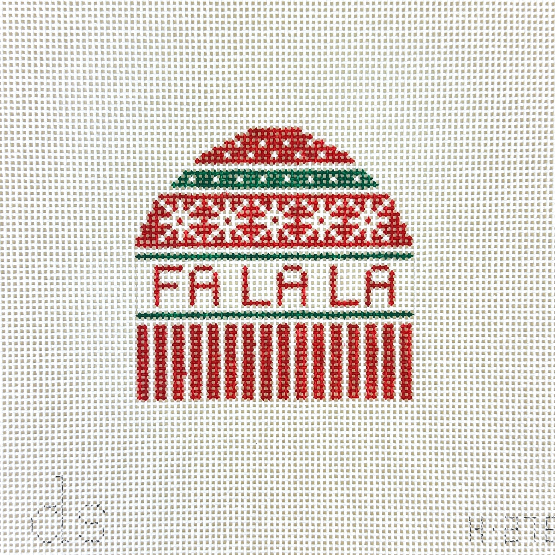 Fa La La Hat Canvas