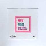 Dot Bam Crack Coaster Printed Canvas