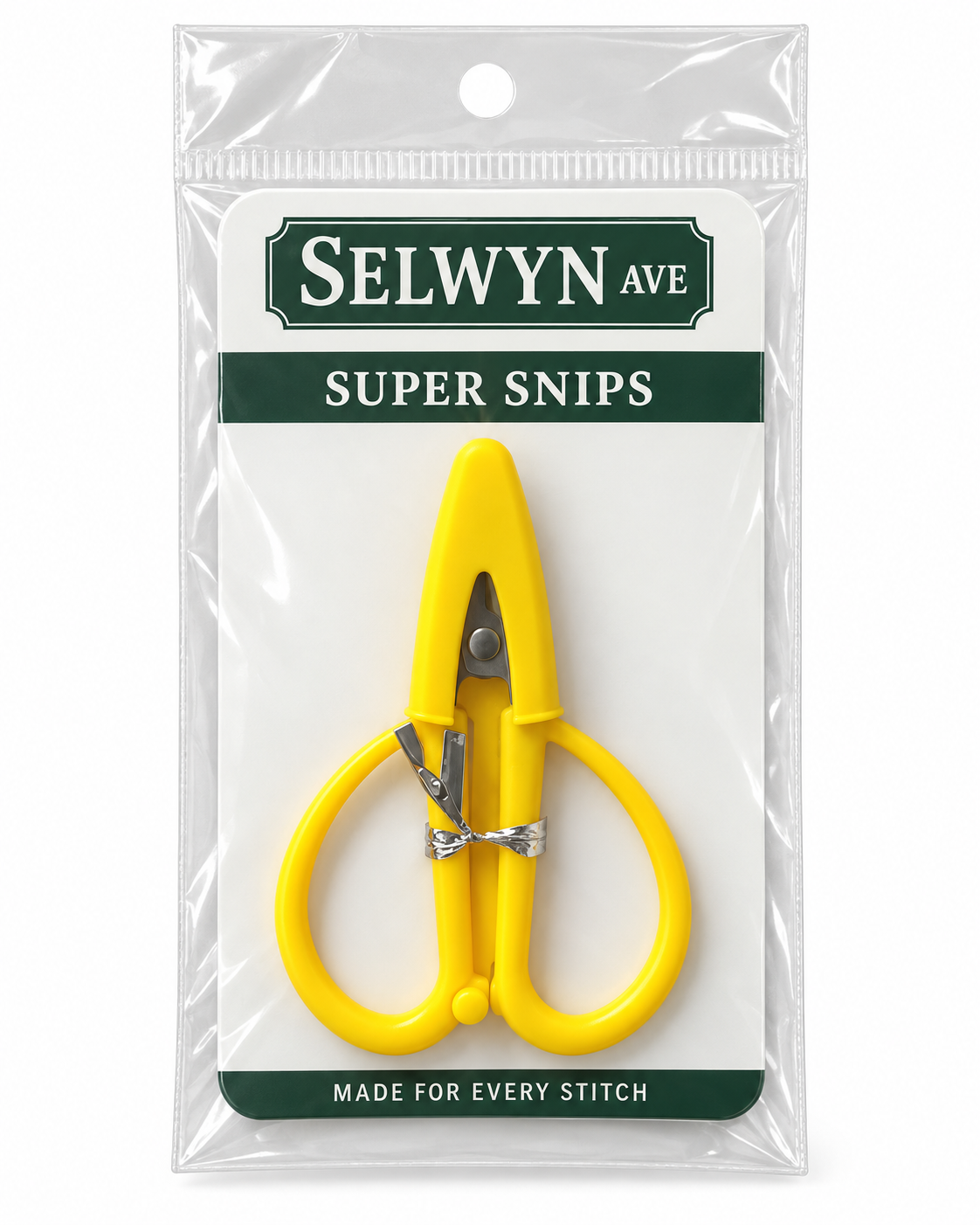 Super Snip Mini Thread Scissors with Silicone Sleeve: Sage