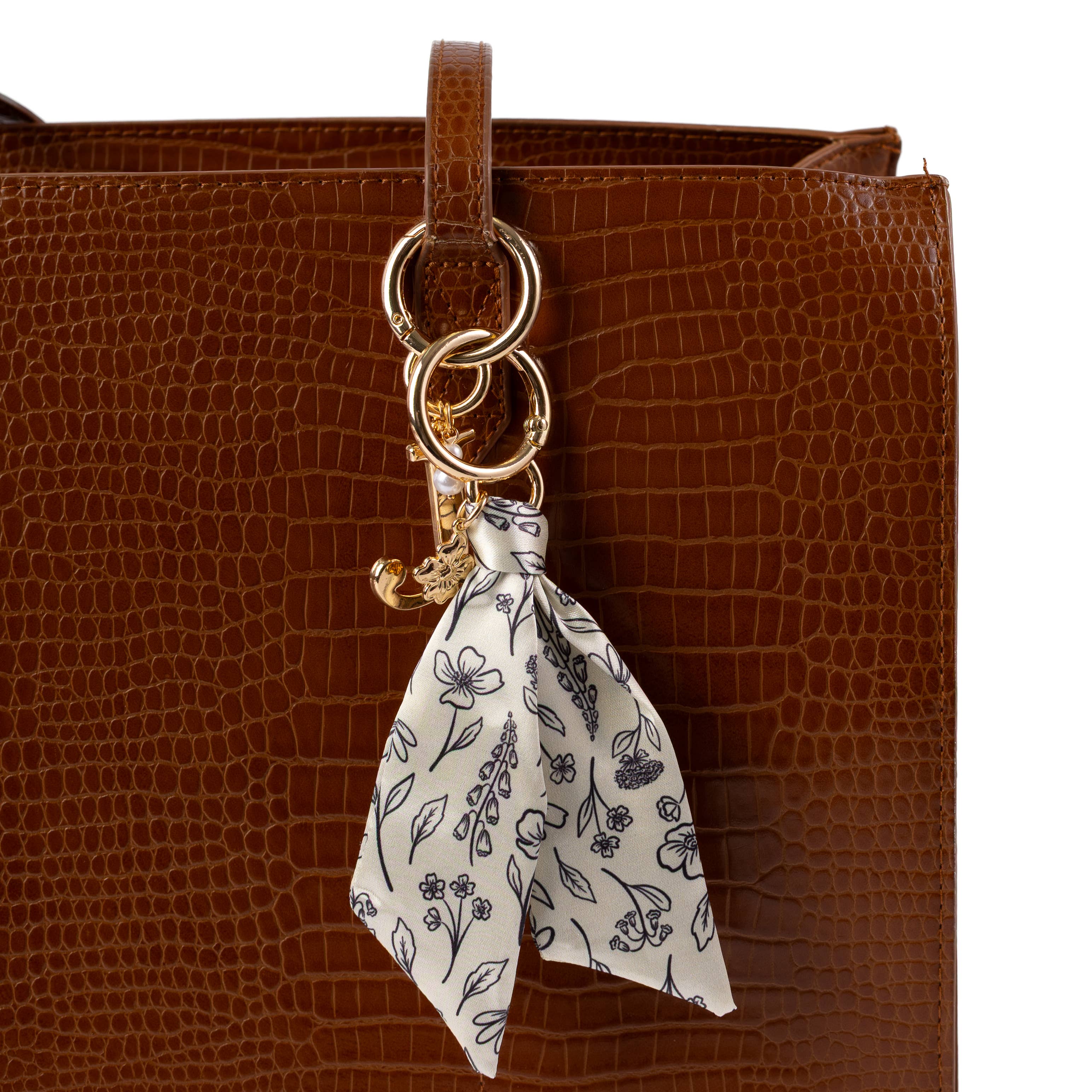 Floral Satin Keychain: Summer Meadows
