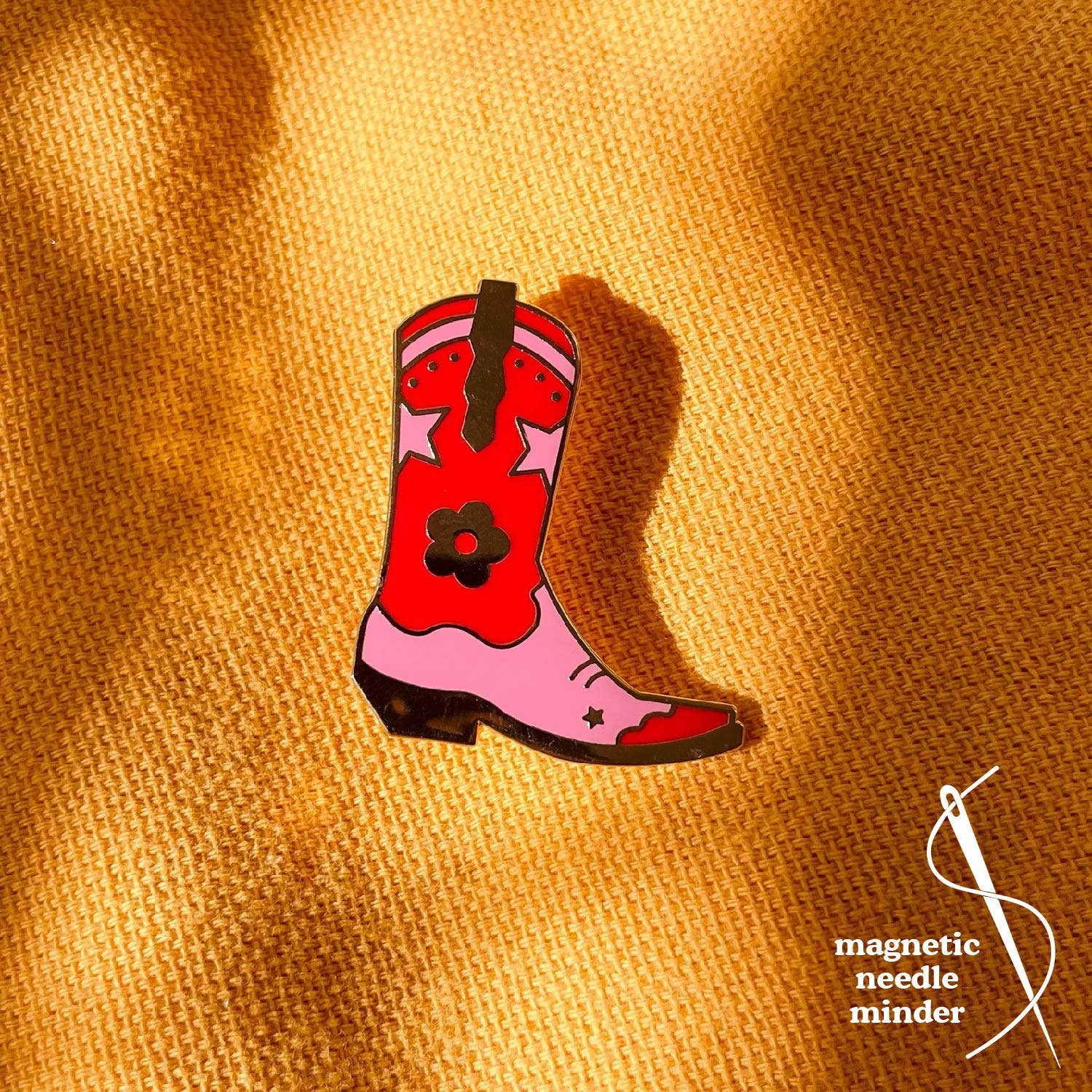 Cowgirl/Cowboy Boot Needle Minder