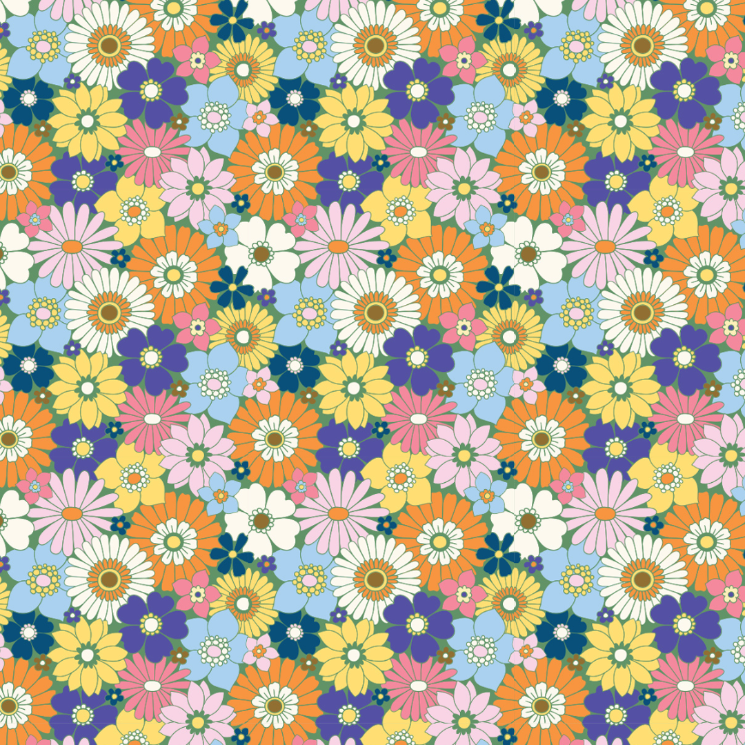 Posy Large Zip Pouch