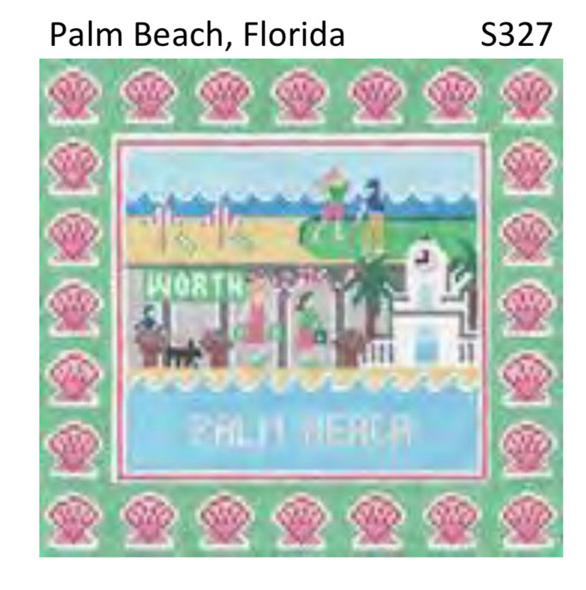 Palm Beach Square Canvas