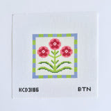 Folk Art Square 3 Canvas