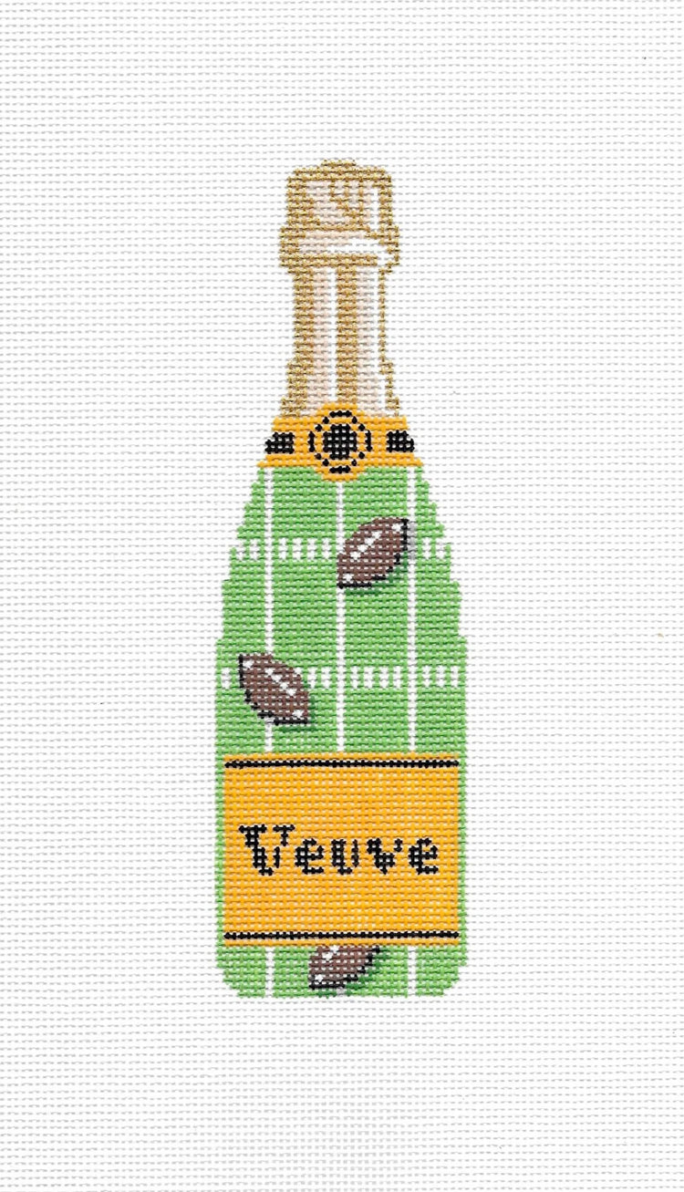 Veuve Bottle - Football Champagne Canvas
