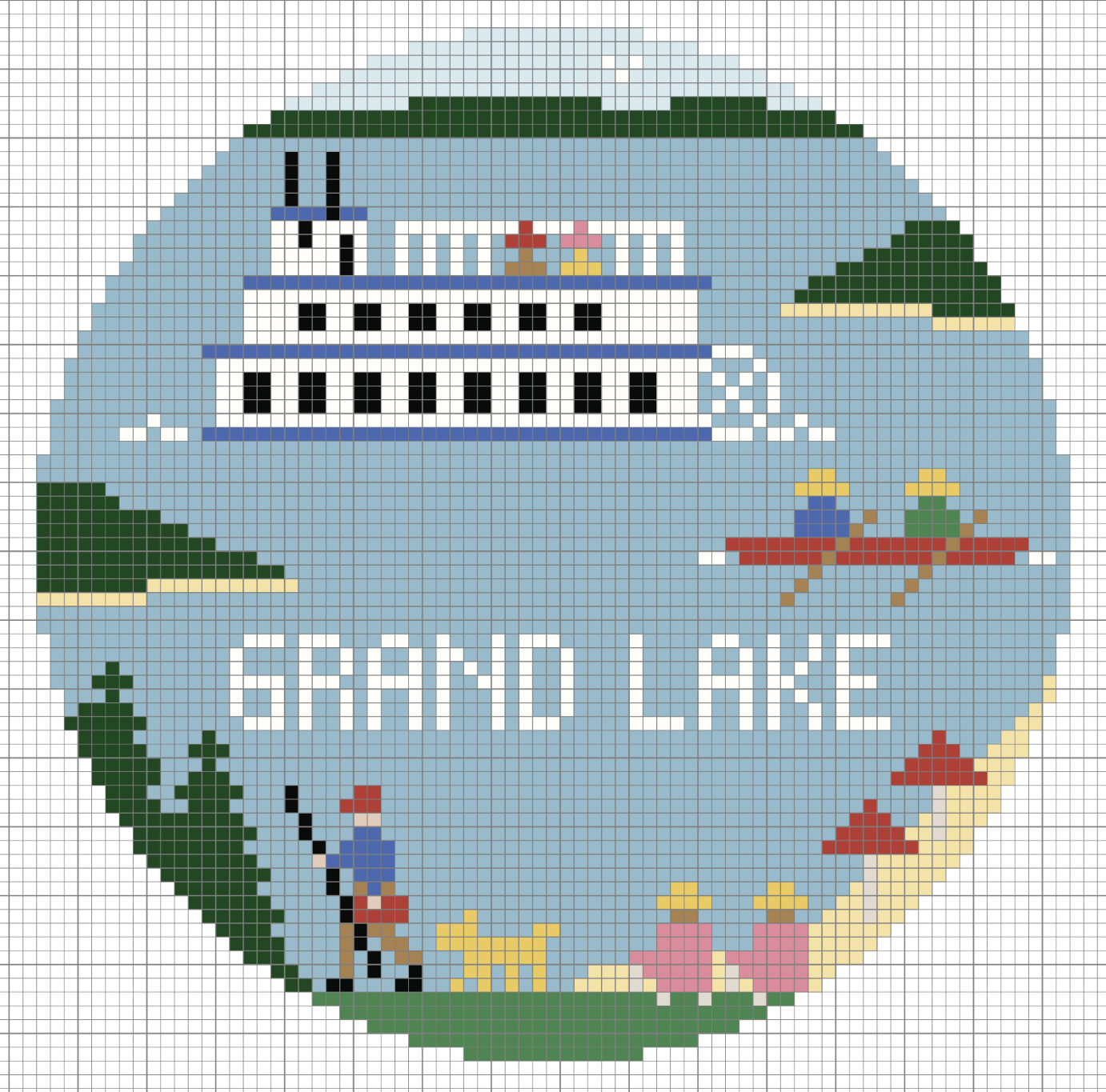 Grand Lake Oklahoma Canvas