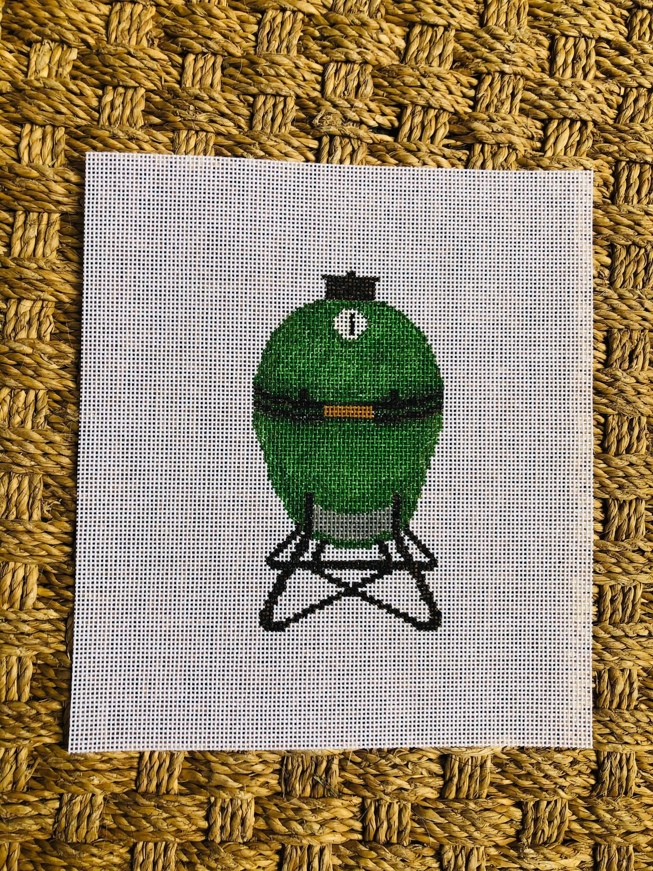Green Egg Grill Canvas
