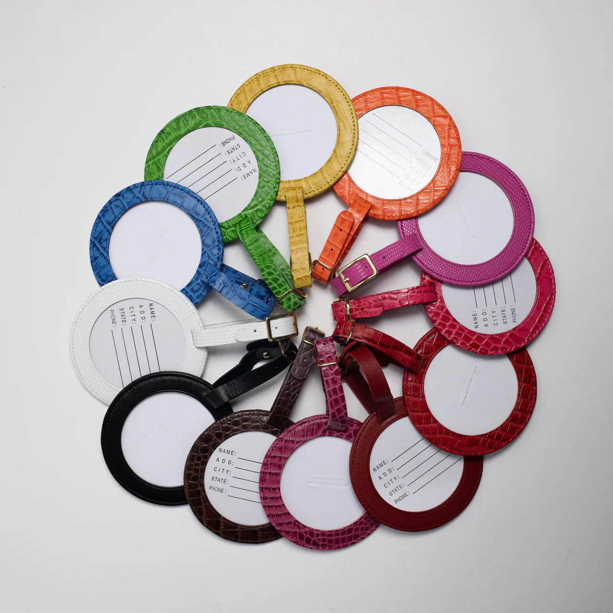 Self-finishing ID Tag