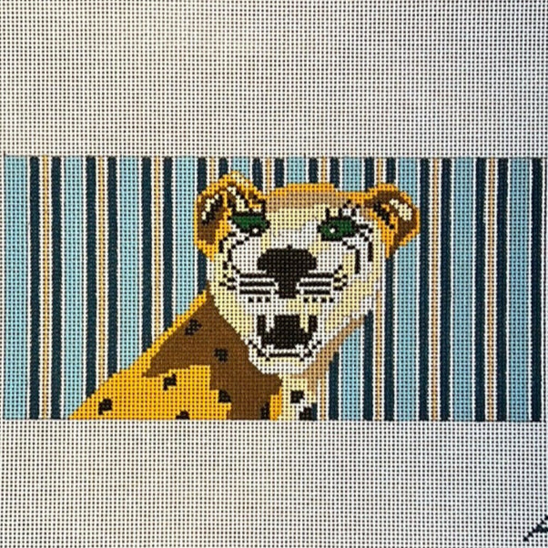 Linda on Stripes Canvas