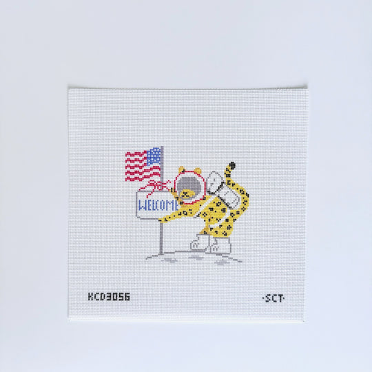 Dolce Vita Moon Landing Leopard Printed Canvas