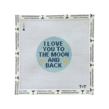 I Love You To The Moon And Back Canvas