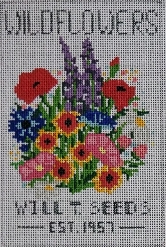 Wildflower Seed Packet Canvas