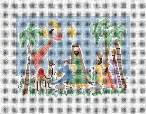 Full Nativity 1 Canvas