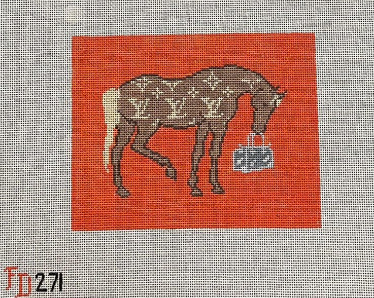 L Horse Canvas