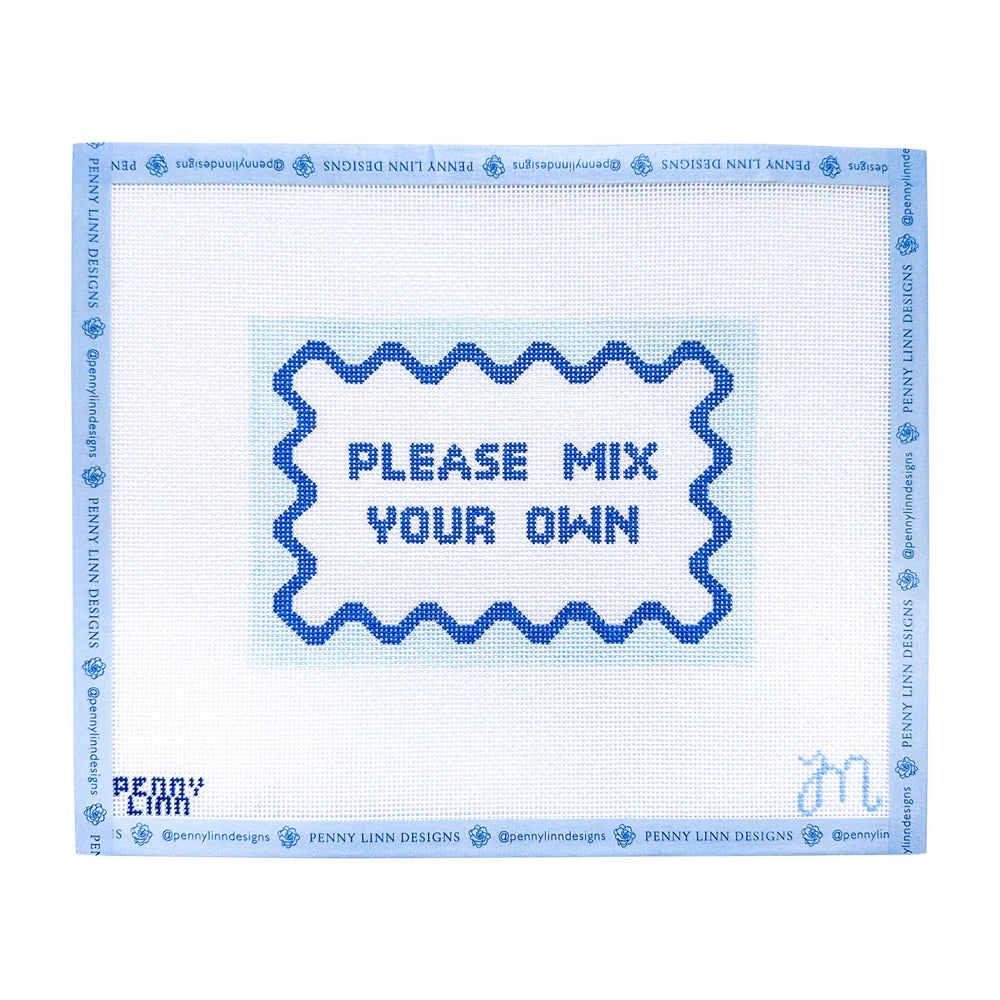 Please Mix Your Own Canvas