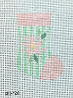 Poinsettia Mini Stocking