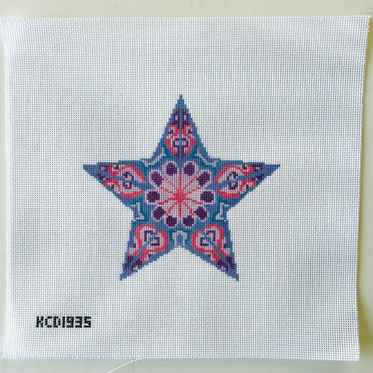 Purple Star Canvas