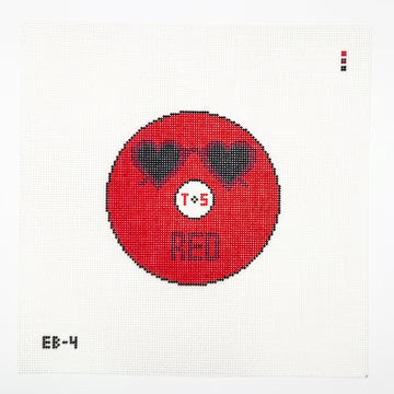 Red Vinyl Canvas