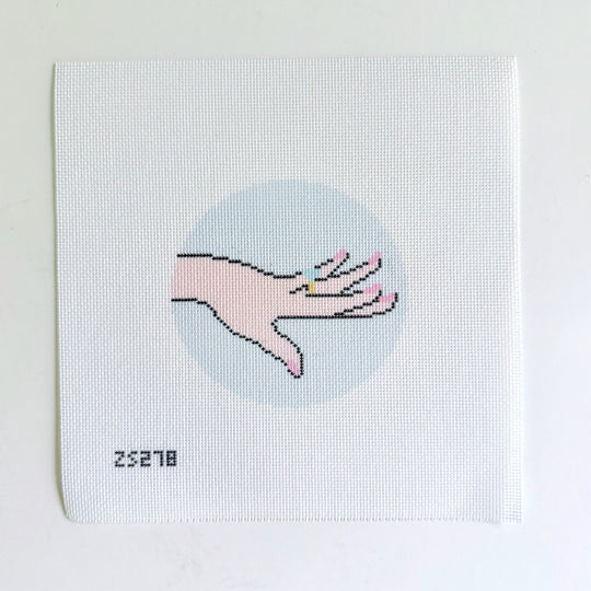 Show Me the Ring (Blue) Printed Canvas