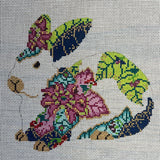 Sitting Tobacco Bunny Canvas