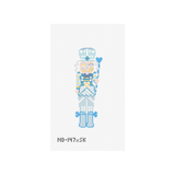 Small Blue Nutcracker Canvas