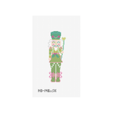 Small Green Nutcracker Canvas