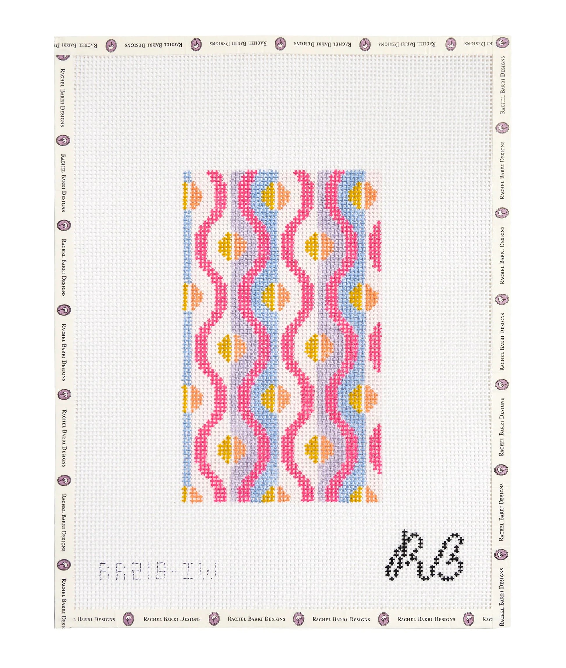 Squiggle Insert (Pink) Canvas