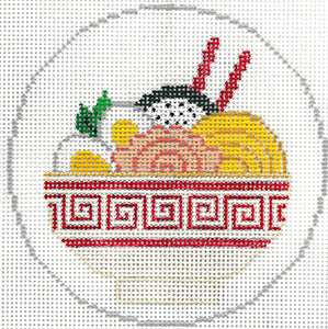 Food Truck Menu Item:  Poke Bowl Canvas