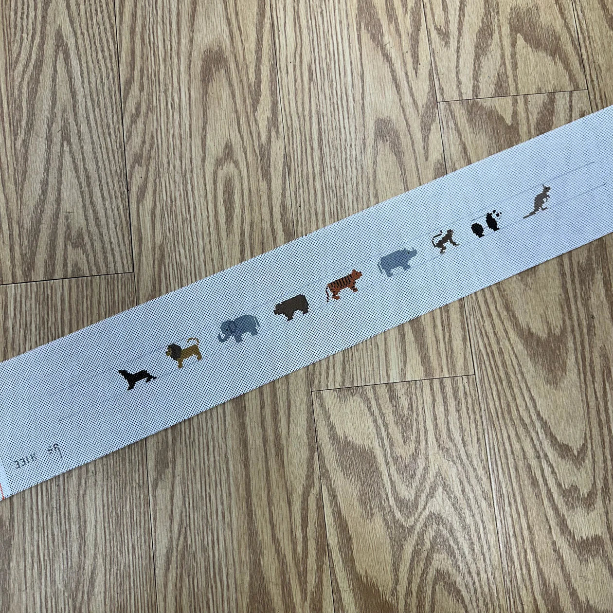 Zoo Animals, Kid's Belt Canvas (Copy)