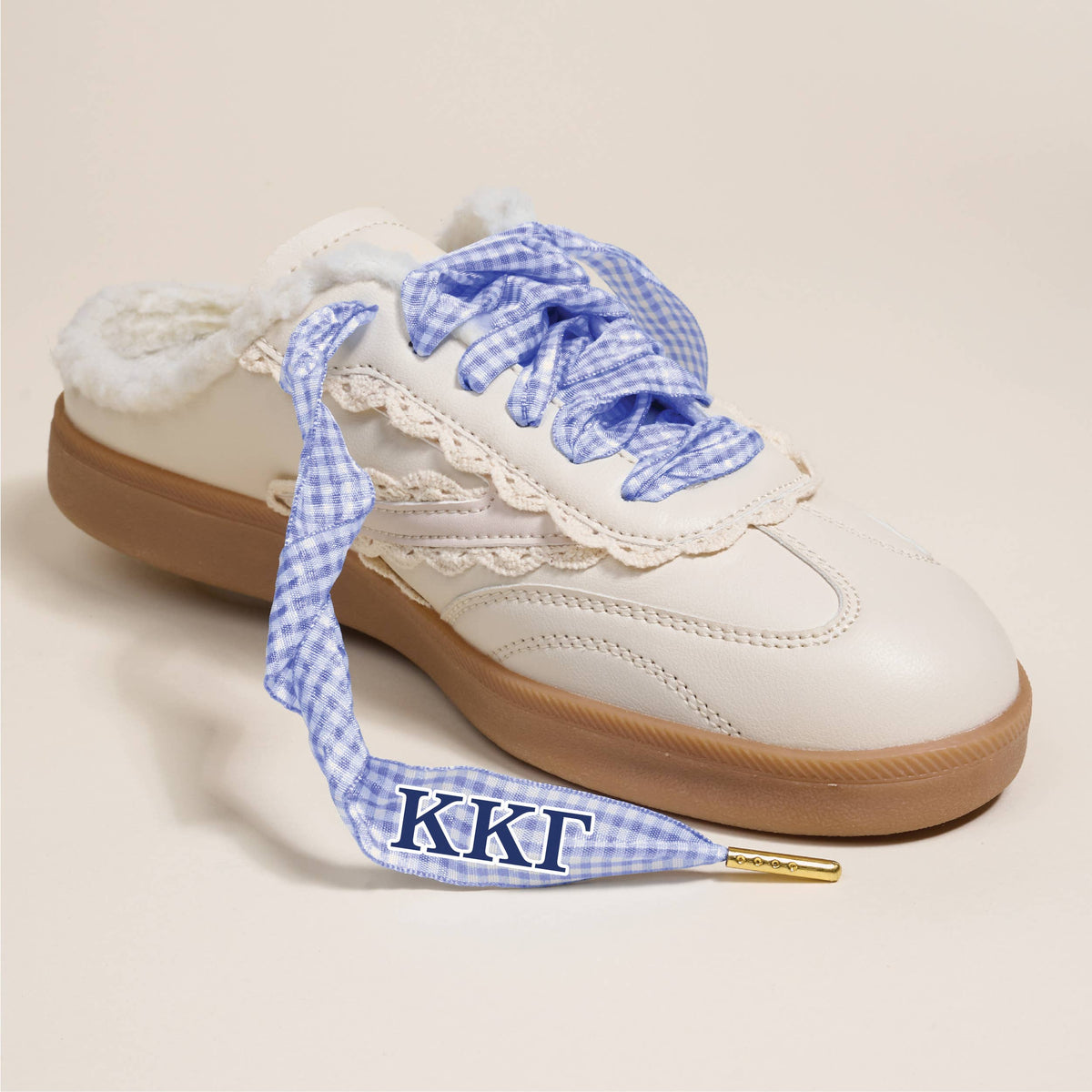 Sorority Step It Up Shoelaces: Zeta Tau Alpha