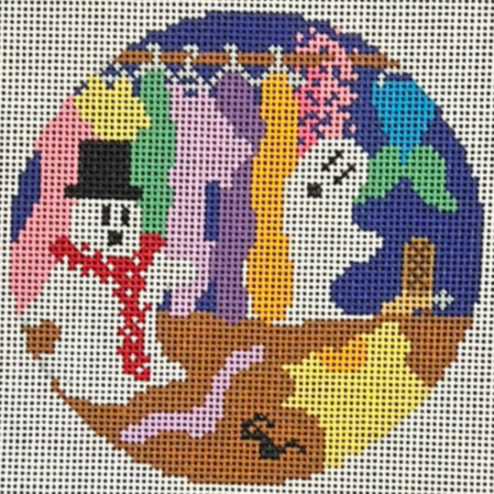 Ghosts Dressing Up Canvas