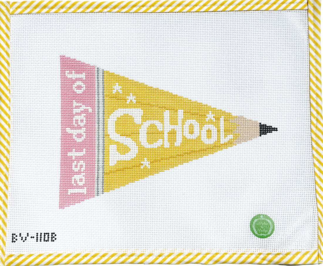 Back to School Pencil - Last Day Canvas