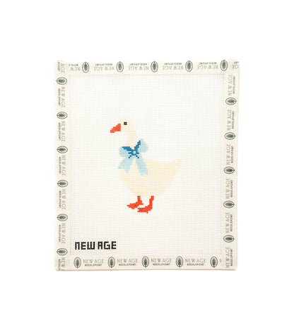 Blue Baby Goose Canvas