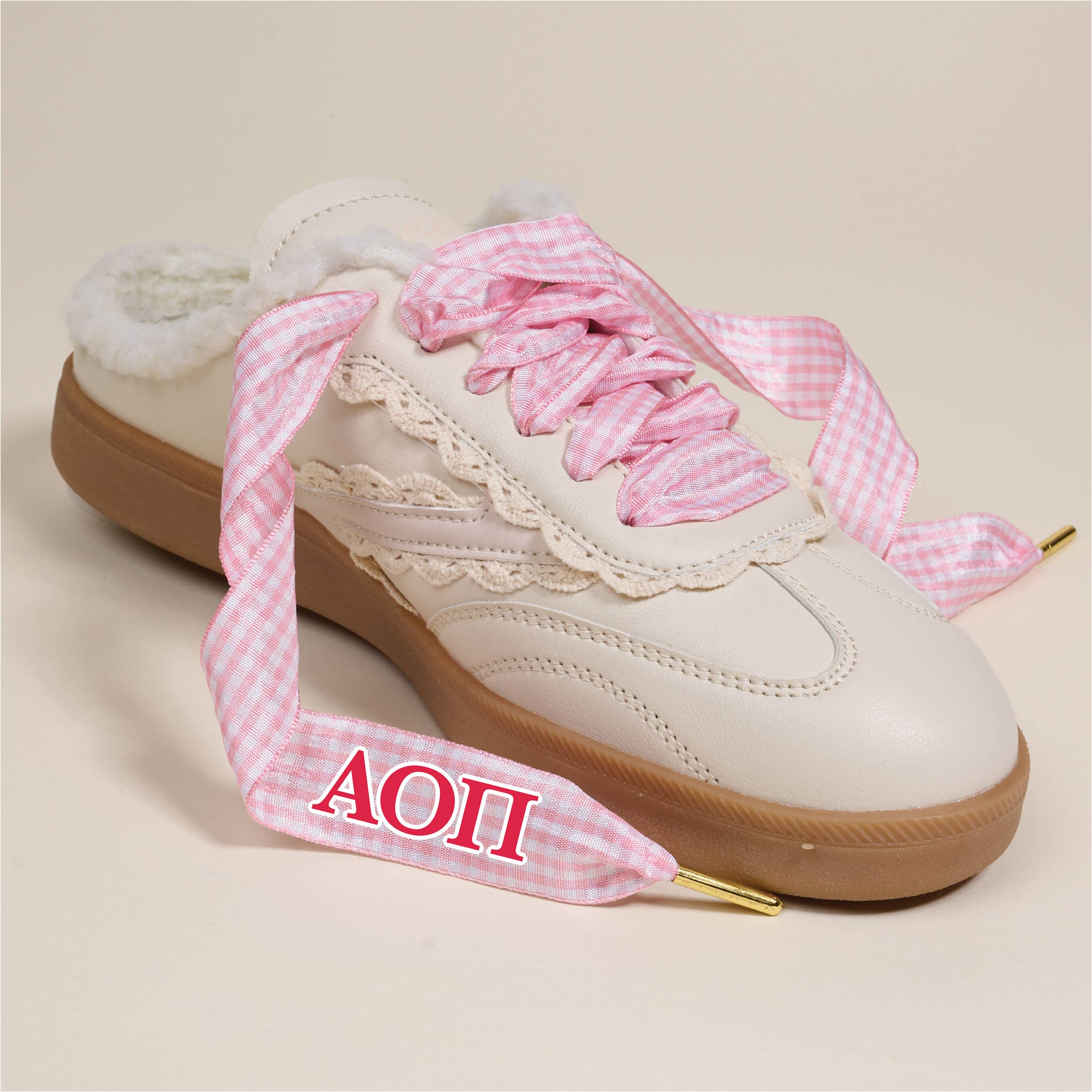 Sorority Step It Up Shoelaces: Alpha Phi