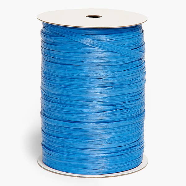 Matte Raffia Ribbon: Light Blue / 1 Pack / 100 yards