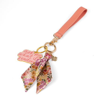 Primrose Petals Satin Keychain