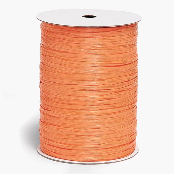 Matte Raffia Ribbon: Red Matte / 1 Pack / 100 yards