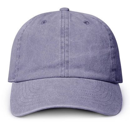 Pigment Dyed Cotton Baseball Dad Cap: GREEN / ONE SIZE