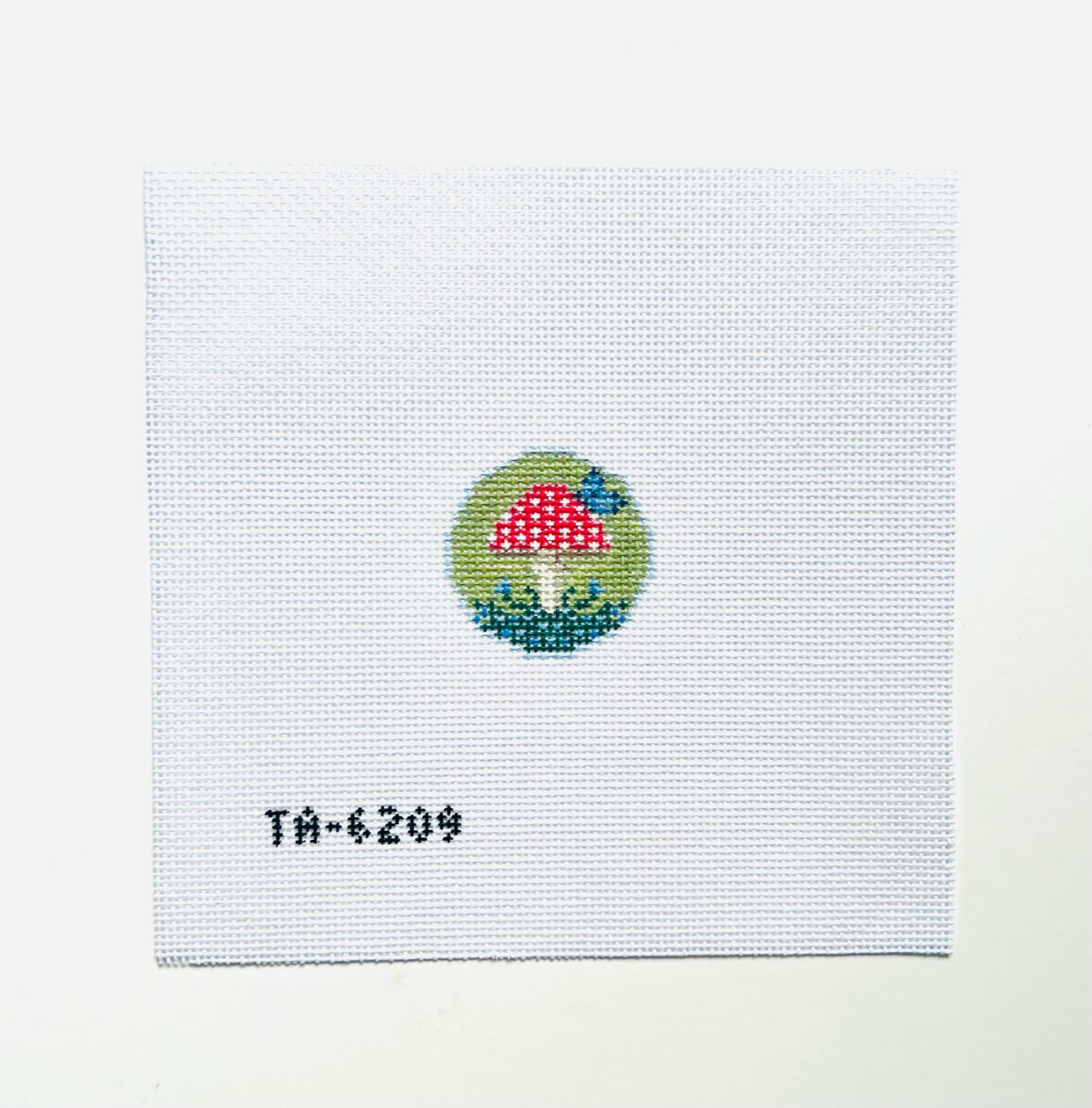 Fly Agaric Key Fob Insert Canvas