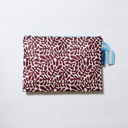 Large Zip Pouch – Coral