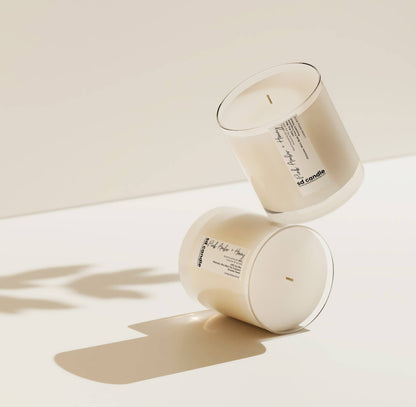 Pink Amber + Honey | Blank Label Candles, No Label Candle