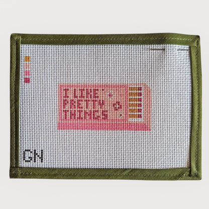Pretty Things Matchbox Needlepoint Canvas