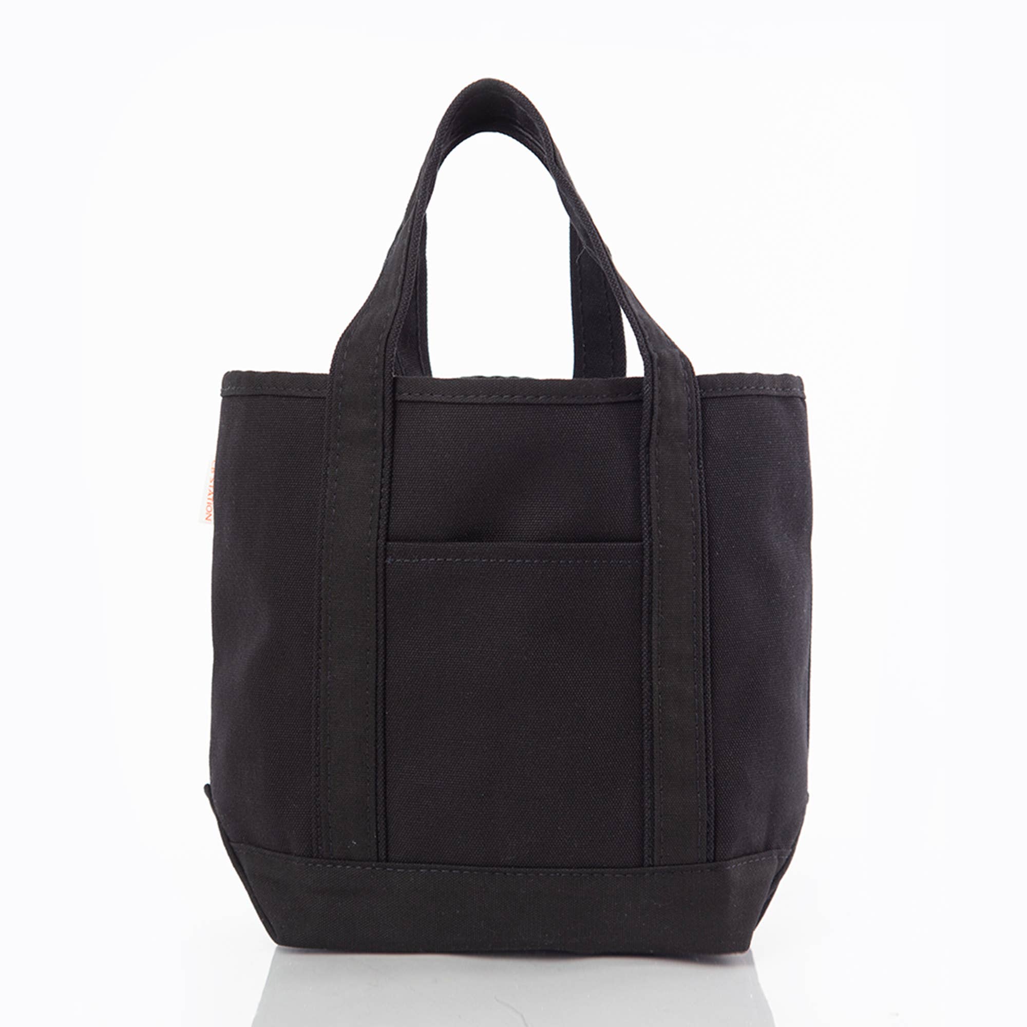 Handy Open Top Tote: Black