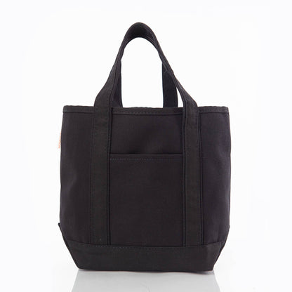 Handy Open Top Tote: Black