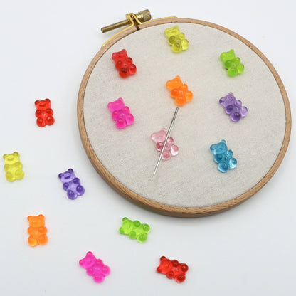 Gummy bear small needle minders: 12 Lake
