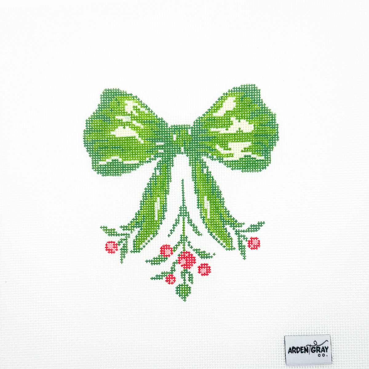 Holiday Bow Canvas 13 mesh