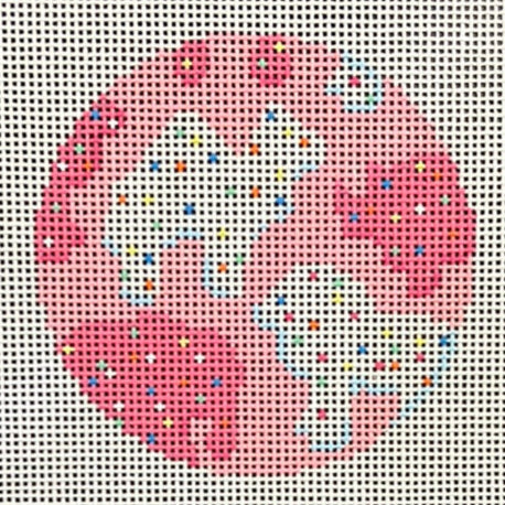Animal Cracker Round-13 mesh Canvas